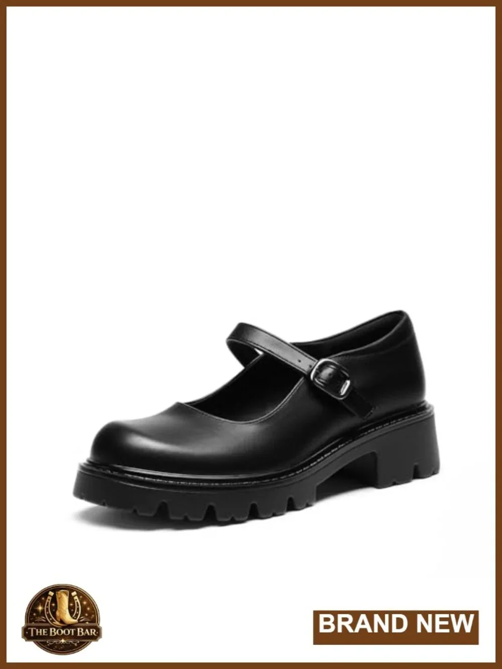 Chunky Platform Block Heel Mary Jane Pumps for Women